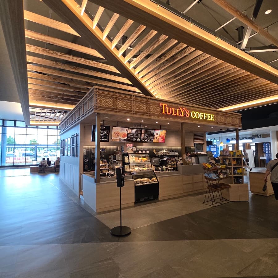 델리백 카운터 가는 길 Tully's coffee