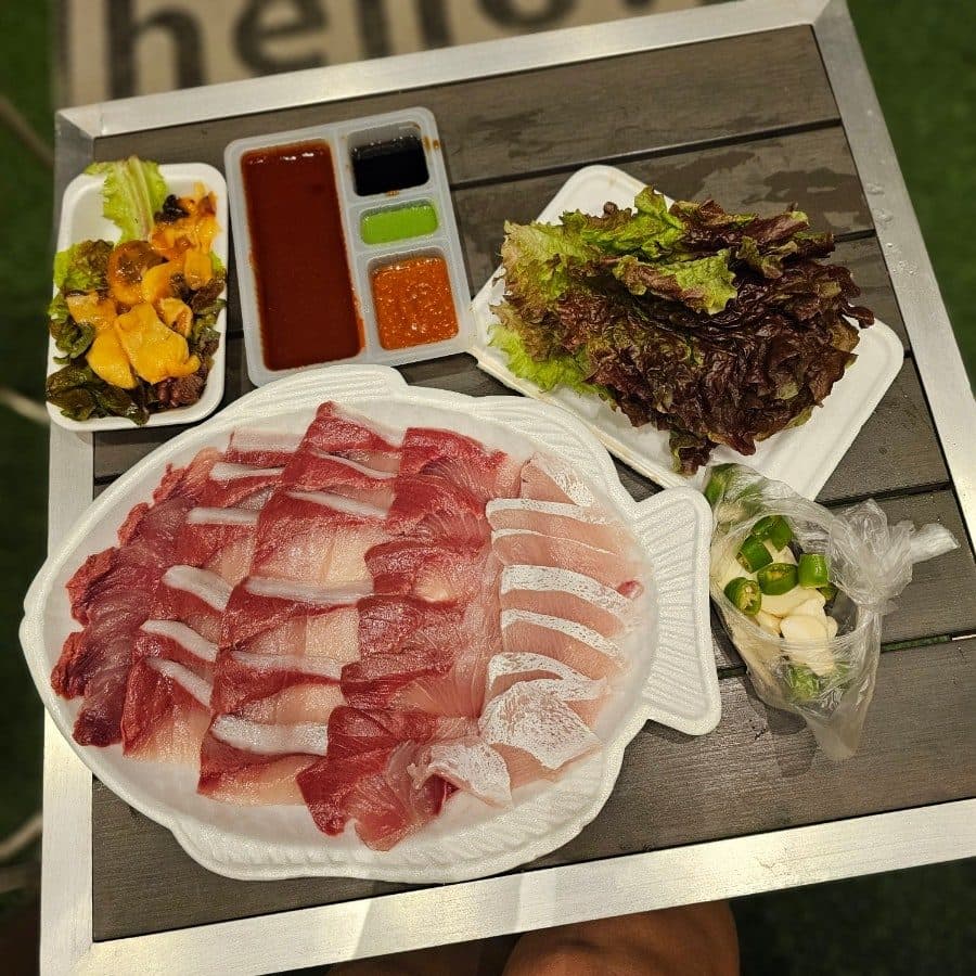 속초중앙시장 회센터 서울횟집 대방어 포장 맛집 사진 3