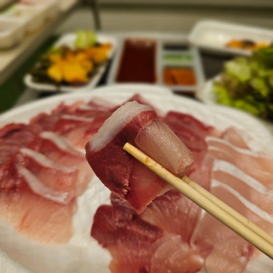 속초중앙시장 회센터 서울횟집 대방어 포장 맛집 사진 4