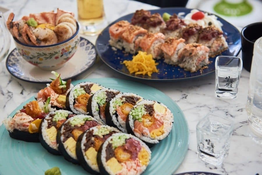 연남동 맛집 올랑올랑, 이색 초밥롤과 아부리동 내돈내산 후기 사진 5